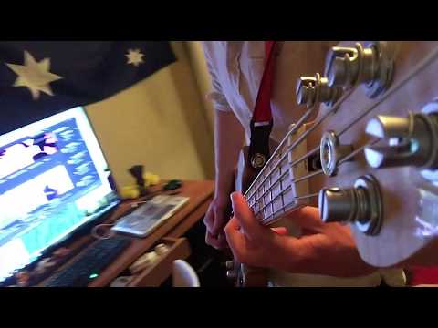Midnight Crusade Bass Cover (feat. Samantha the dog)