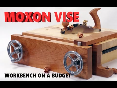 Hardwood Moxon Vise Workbench on a Budget: Step by Step Plans! Video