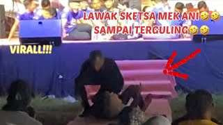 Download lagu SKETSA MEK ani  FT JOE RANJUNA SAMPAI TERGULING DEPAN PENONTON🤣🤣DI RTC TUNJUNG mp3