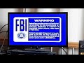 FBI Warning Screens Walt Disney Home Entertainment Logo 2003