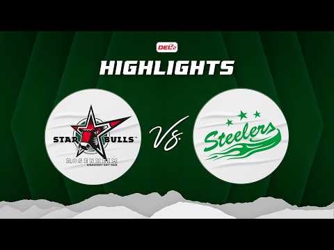 Starbulls Rosenheim vs. Bietigheim Steelers - Game Highlights