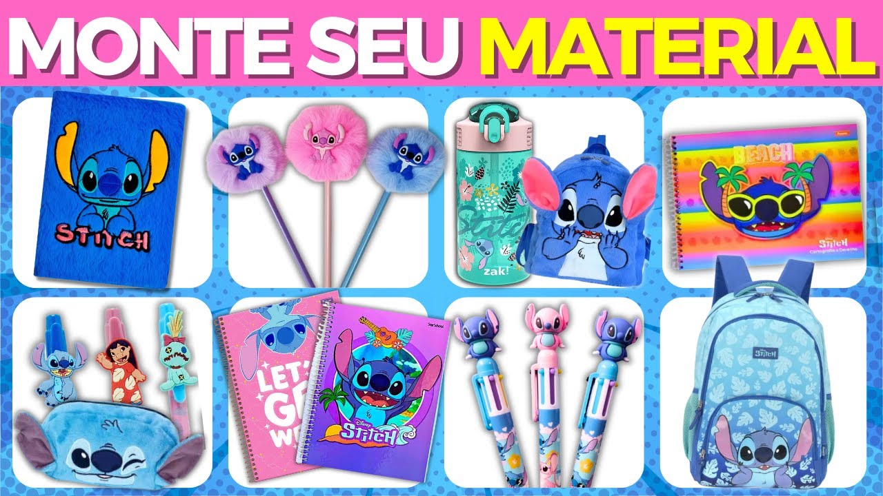 MATERIAL DO STITCH