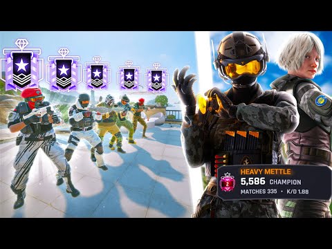 Can 5 Diamonds beat 2 Champions? (Rainbow Six Siege)