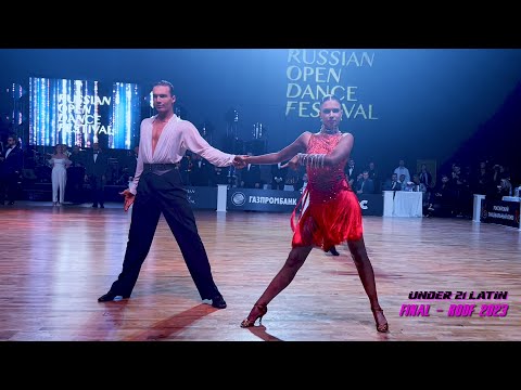 Under 21 International Latin - Final I Russian Open Dance Festival 2023