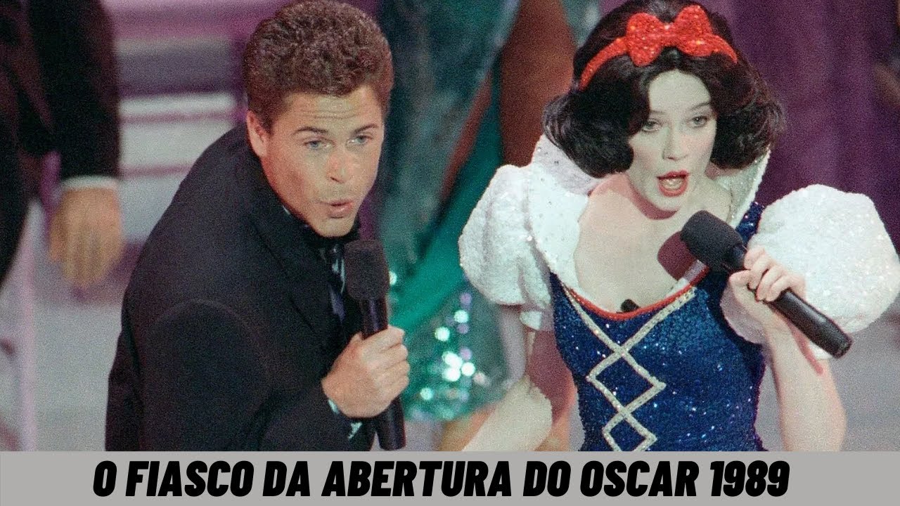 Um fiasco inesquecível: Branca de Neve, Rob Lowe e a abertura do Oscar 1989 - Histórias do Oscar #36