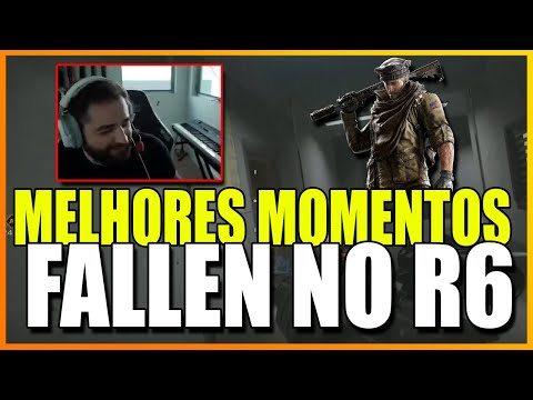 MELHORES MOMENTOS DO FALLEN NO RAINBOW SIX! CLUTCH, PINADA, TROLL E MAIS - R6 CLIPS