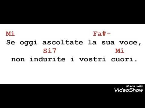 Se oggi ascoltate la sua voce