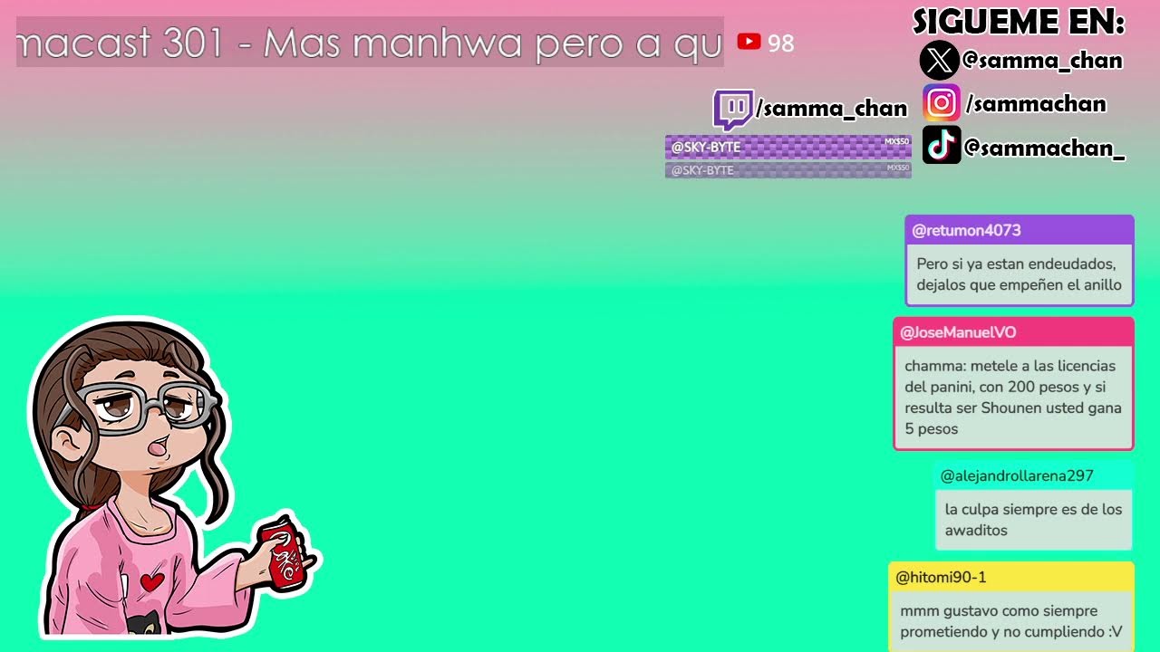 -Sammacast 301 - Mas manhwa pero a que costo? ...quien sabe xD