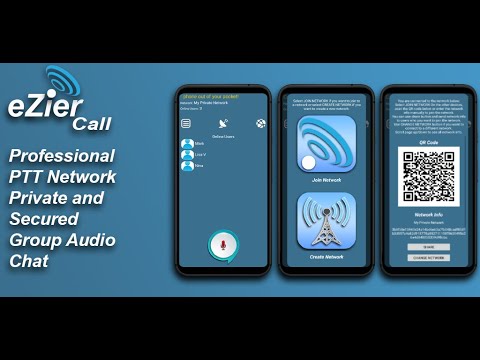 eZierCall Online Walkie Talkie Video