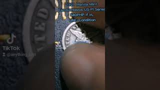 1921 Manila Mint Ten Centavos US-PI Series #CoinsforSale #CoinsinHistory