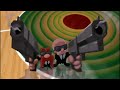 Space Jam Yosemite Sam And Elmer Fudd As Pulp Fiction
