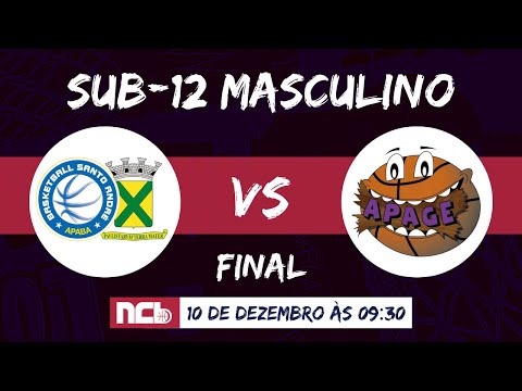 FINAL NCB SUB-12 MASCULINO 22.2 - APABA SANTO ANDRÉ X APAGEBASK