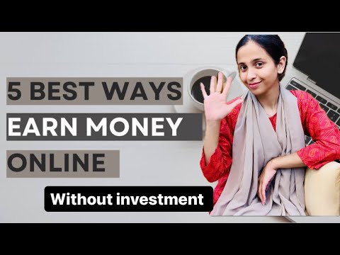 5 Easy Way To Earn Money Without Investment | Amna Adrees | #earnmoney #youtube