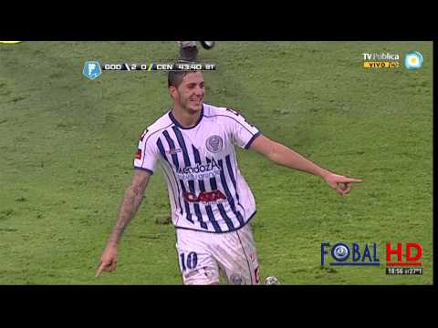 Golazo de Castellani. Godoy Cruz 3 - Rosario Central 0 | Torneo Final - Fecha 4