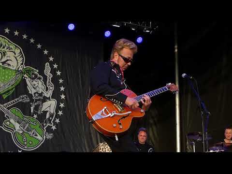 Brian Setzer's Rockabilly Riot - Vinyl Records - 5/19/18 Chesapeake Bay Blues Festival