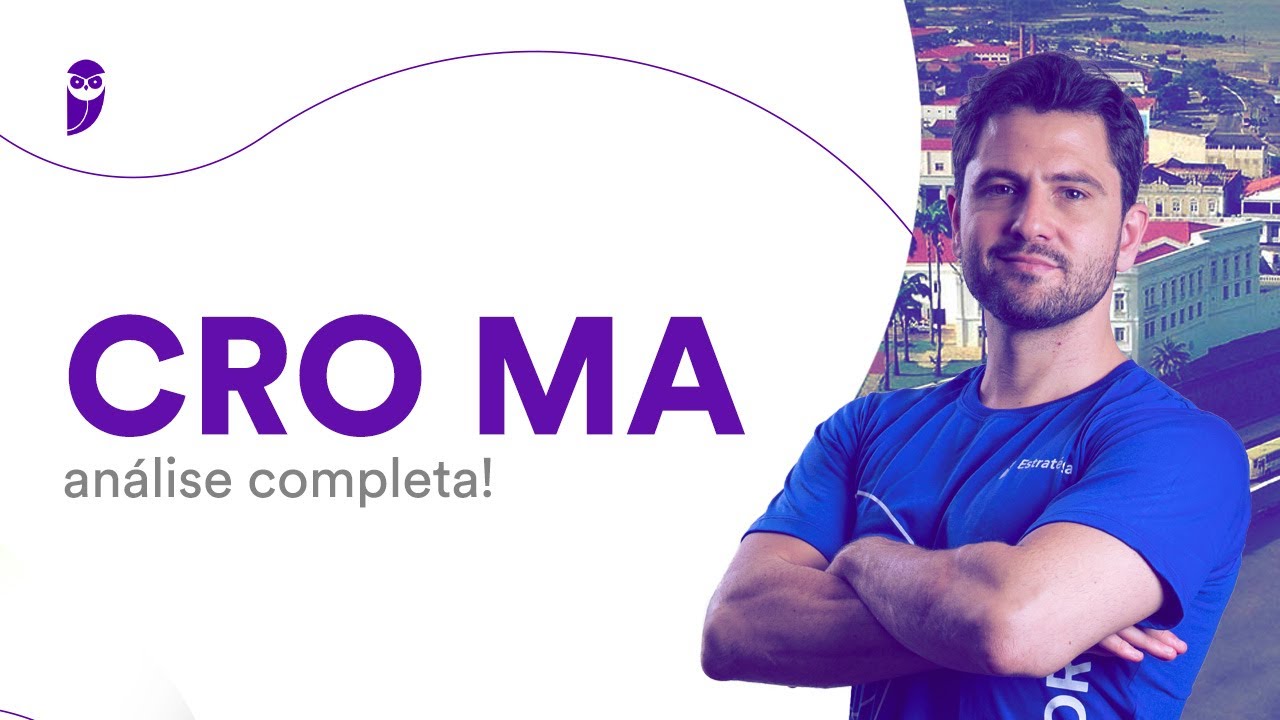 CRO MA: edital publicado - análise completa!