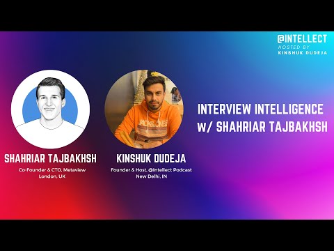 #22 Interview Intelligence w/ Shahriar Tajbakhsh - YouTube