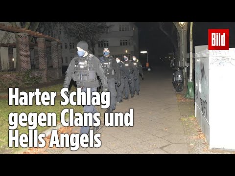 SEK und GSG 9 jagen Clans und Hells Angels: Razzia gegen die Allianz des Bösen