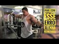 O MAIOR ERRO QUE TE IMPEDE DE GANHAR MASSA MUSCULAR
