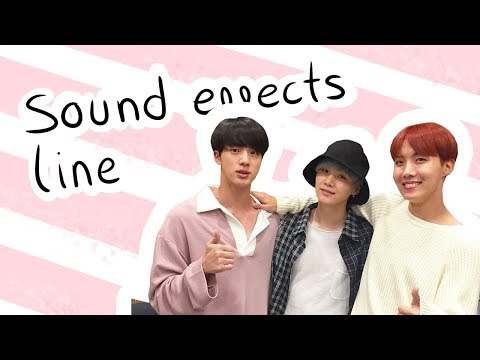 Guide to the bts sound effects line