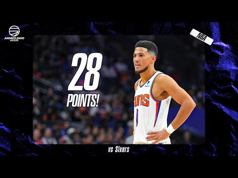 Devin Booker Full Highlights vs Sixers ● 28 POINTS! ● 07.11.22 ● 1080P 60 FPS