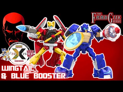 BROCHACHOS! | Sonic the Hedgehog/Transformers WINGTAIL & BLUE BOOSTER: EmGo's Reviews