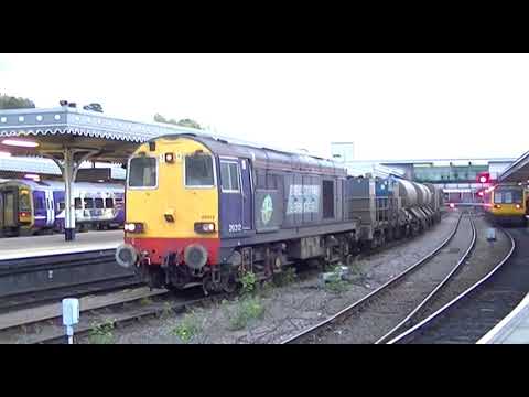 DRS 20312 on RHTT duties at Sheffield 31/10/2013