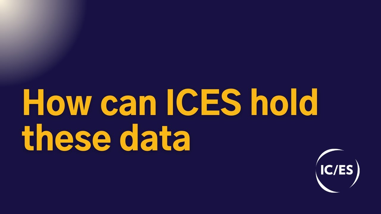 How can ICES hold these data