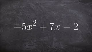 Learn How to Factor a Quadratic in Your Head When a is not Equal to One