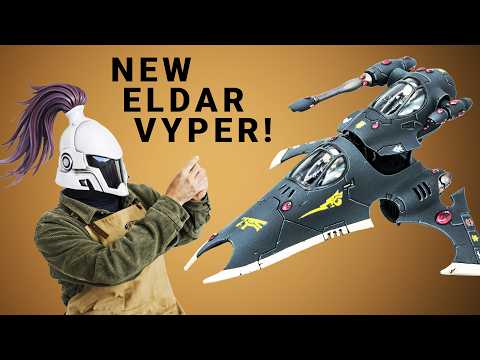 Bringing the NEW Aeldari Vyper to Life – Official Preview Model + Cinematic Diorama