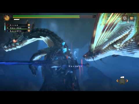 Wii U Monster Hunter 3 Ultimate 8☆ terza missione Villaggio di Moga (upper) Lance