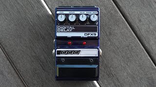 Video thumbnail for DOD DFX9 Digital Delay by TheSuperFunAwesomeHappyTimePedalShow