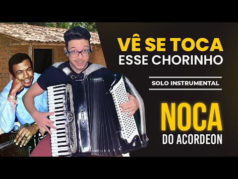 O sanfoneiro NOCA DO ACORDEON não fez um DESAFIO em seu CHORINHO instrumental e sim deu uma ORDEM!
