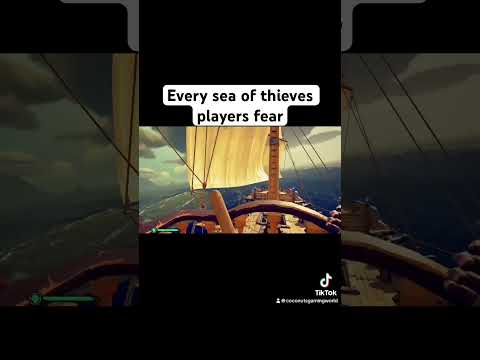 The Black Water😱 #seaofthieves #kraken #viral #pirates