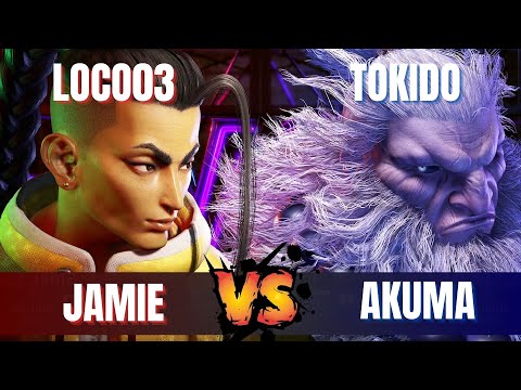 SF6 - LOCO03 (Jamie) VS TOKIDO (Akuma) - Ranked Matches