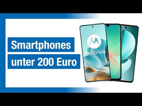Smartphones under 200 euros: Three models compared