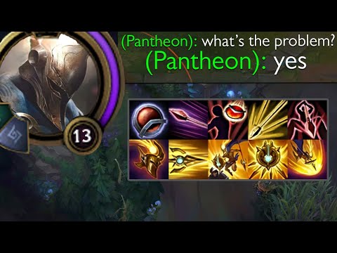 Pantheon but it's everything wrong with him