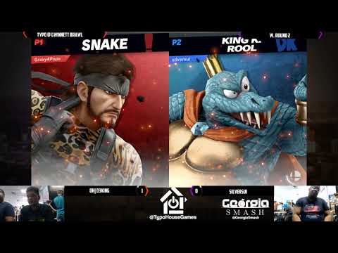 Panda Smash Monday 6/3/19 - D3king(DK/Snake) VS SilverSui(K. Rool) - W. Round 2