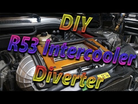 DIY R53 Mini Cooper Alta Style Intercooler Diverter