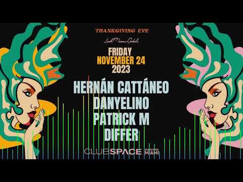 Hernan Cattaneo - Nov 24th 2023 - Miami, FL - Club Space