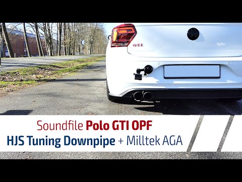Polo GTI OPF | HJS ECE Tuning Downpipe