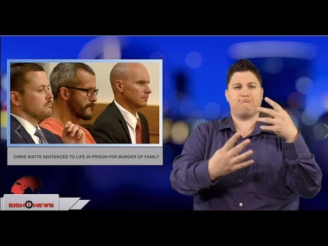 Chris Watts sentenced to life in prison for murder of family (ASL - 11.19.18)