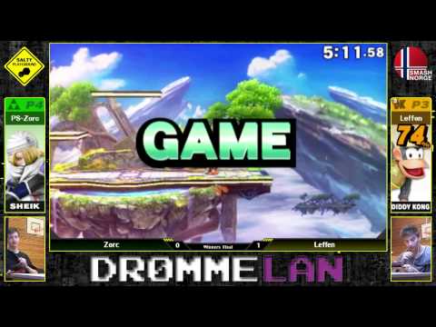 DL4.0 - Zorc (Sheik) Vs. Leffen (Diddy) - Smash4 3DS Winners Final