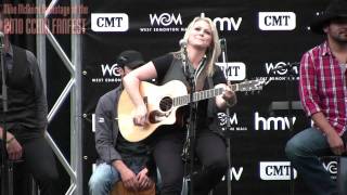 Mike McGuire with Carolyn Dawn Johnson at CCMA Fanfest 2010 - Performs Let Me Introduce Myself Again