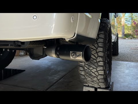 AFE Exhaust on my 2021 F-150 Platinum