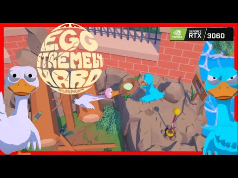 Two Geese, One Egg, ZERO Balance Skills | An Eggstremely Hard Game Demo | NO Commentary Gameplay