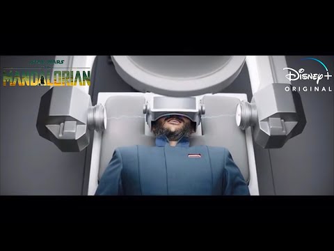 Dr. Pershing being tortured | The Mandalorian Season 3 Chapter 19 “The Convert”