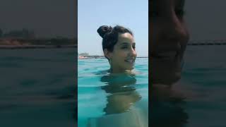 Sexy Nora Fatehi Topless  Nude Beach  Nip Show  #n