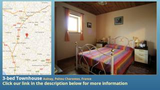 3-bed Townhouse for Sale in Aulnay, Poitou Charentes, France on frenchlife.biz