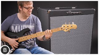 Video thumbnail for AMPEG RB-115 ROCKET BASS COMBO by BassTheWorld.com